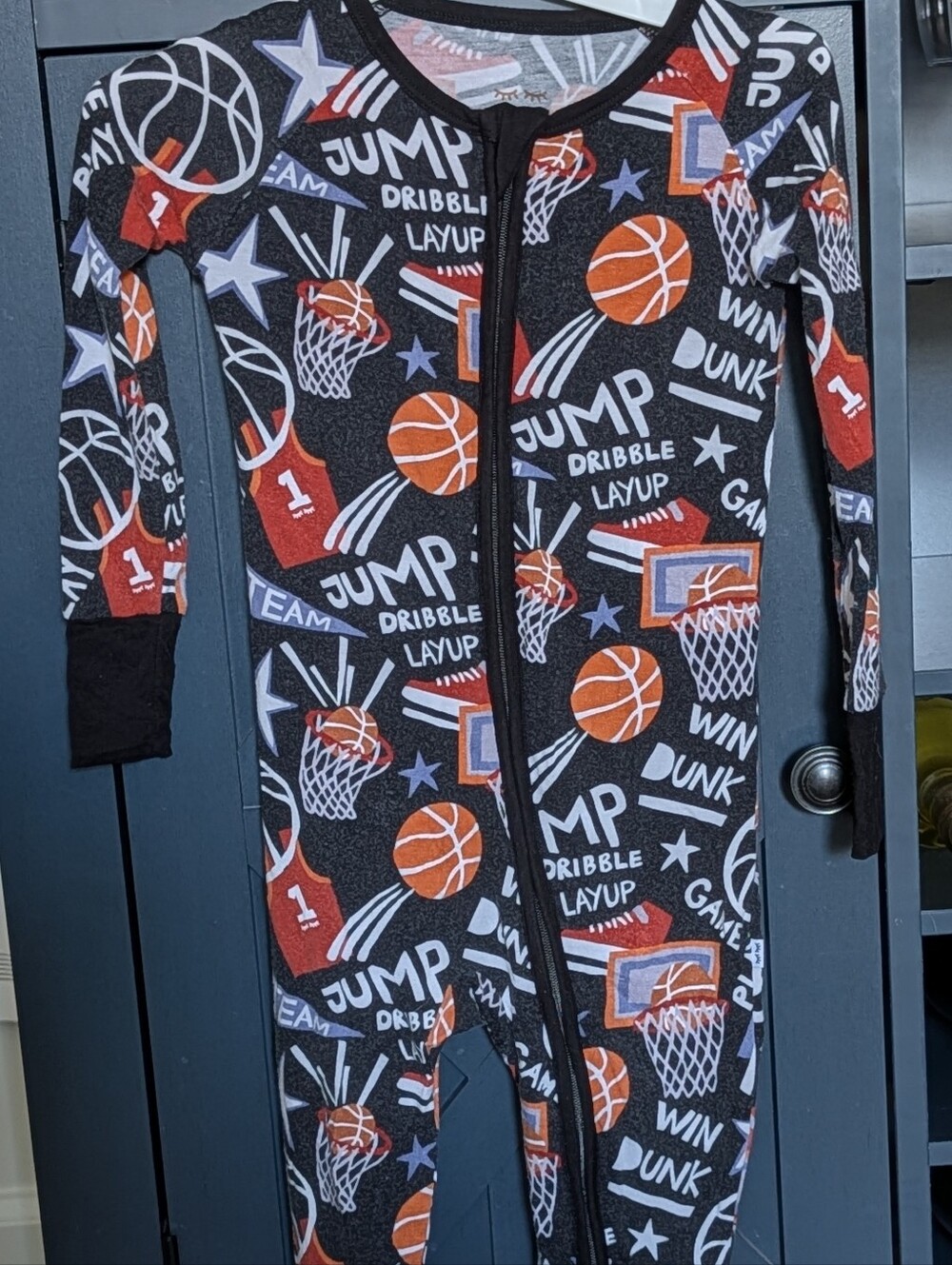 Little Sleepies Basketball Zippy